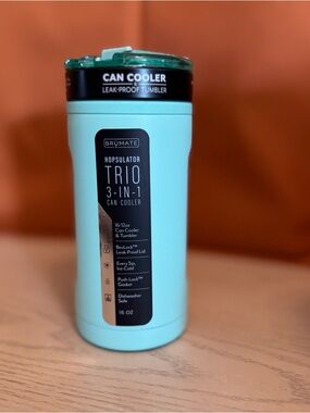BrüMate Hopsulator Trio 3-in-1 Can Cooler & Tumbler - Mint